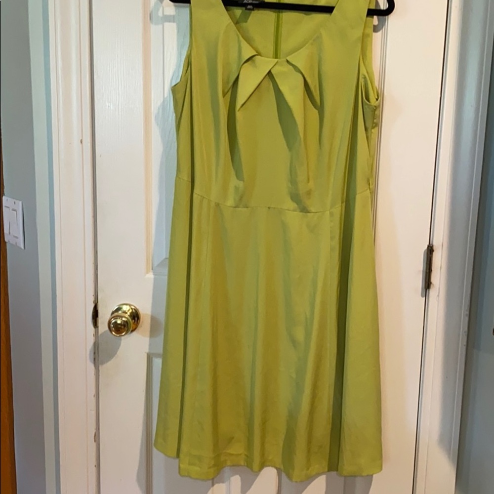 Green dress